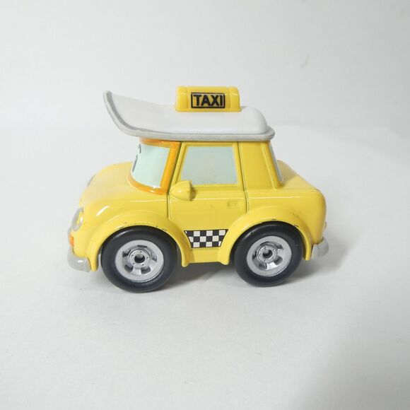 Robocar Poli Cap Taxi Cab Car Toy Yellow - Picture 4 of 8